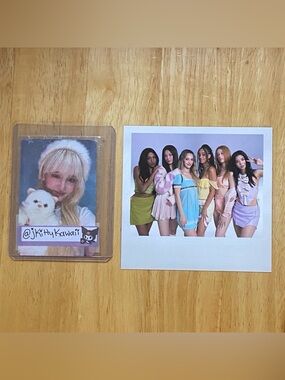 KATSEYE SIS SOFT IS STRONG Official Unit Polaroid